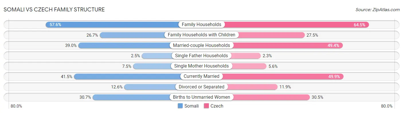 Somali vs Czech Family Structure