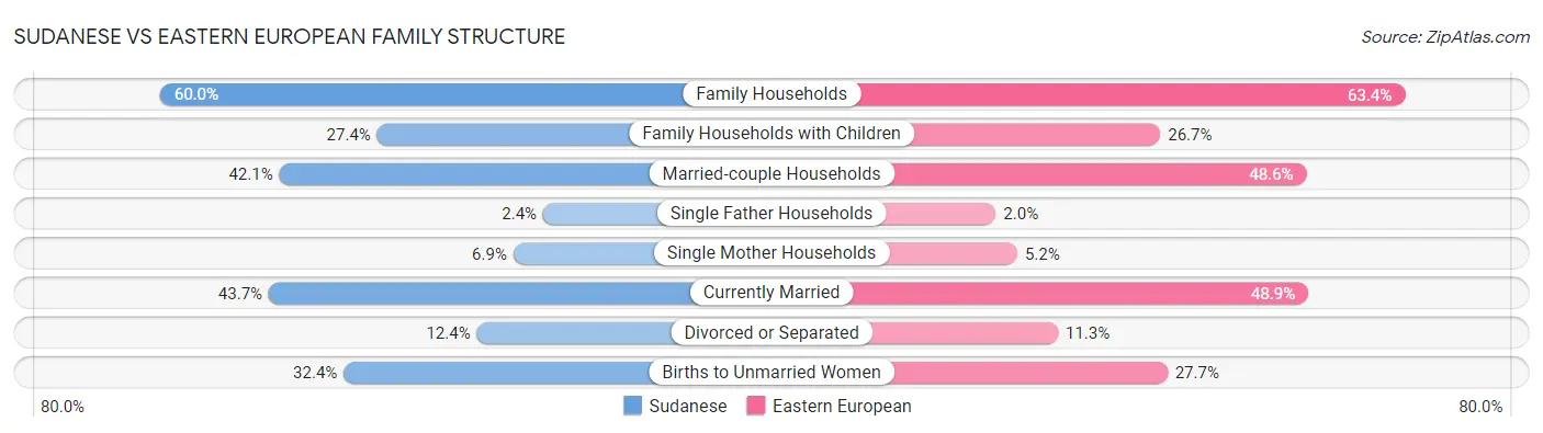 Sudanese vs Eastern European Family Structure
