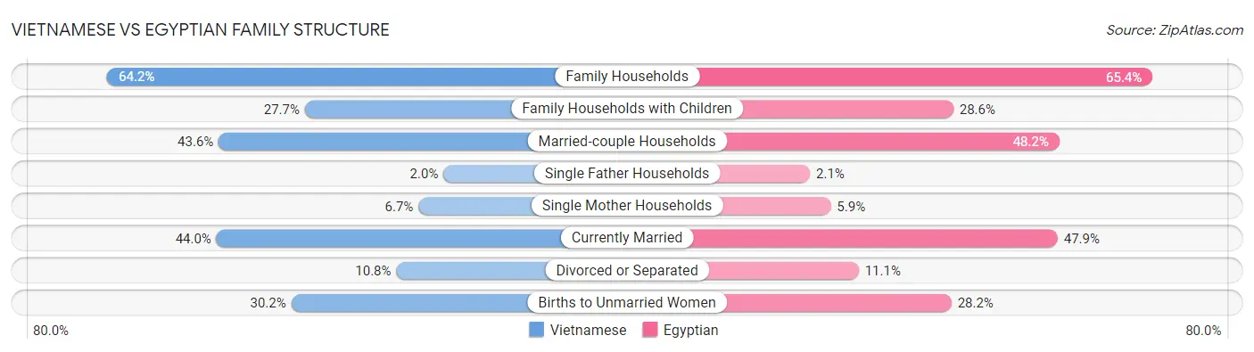 Vietnamese vs Egyptian Family Structure